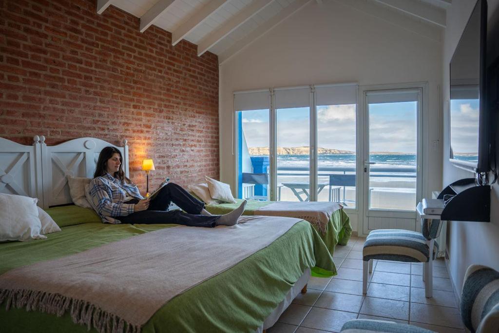 Rayentray Las Restingas Hotel De Mar Puerto Pirámides エクステリア 写真