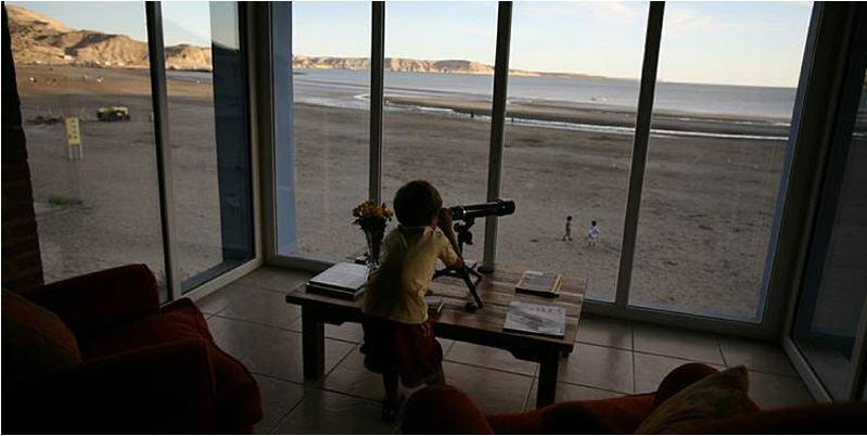 Rayentray Las Restingas Hotel De Mar Puerto Pirámides エクステリア 写真